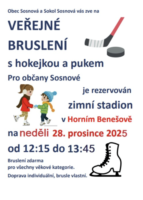 veřejné bruslení